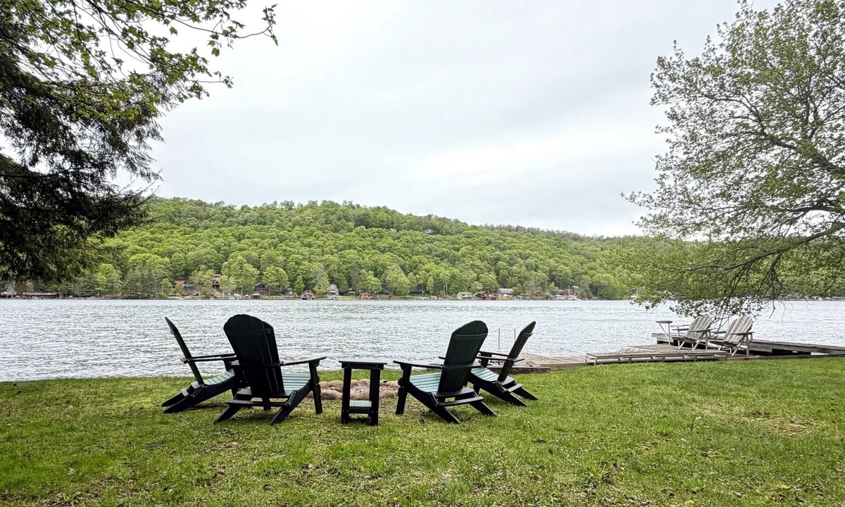 Old Forge House | Adirondack Waterfront Camp on First Lake - 5BR - Private docks