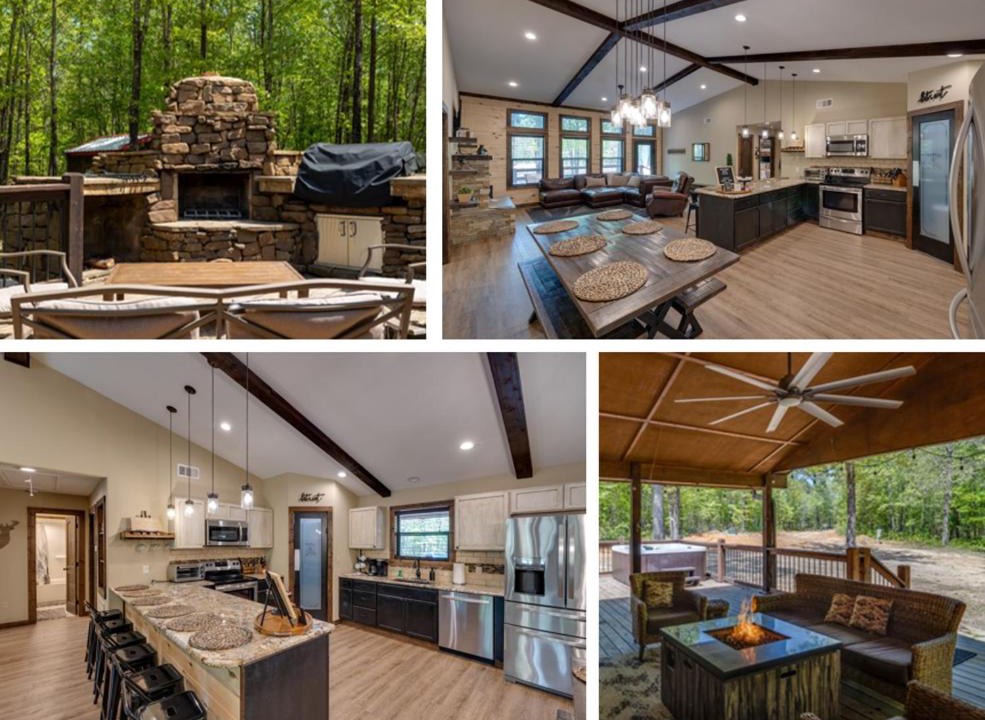 Pickens House | Bent Tree Cabin, on Private 12.5 Acres + Hot Tub