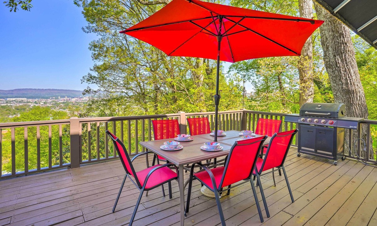 Missionary Ridge House | Bring Your Pets! Chattanooga Home w/Dtwn Views