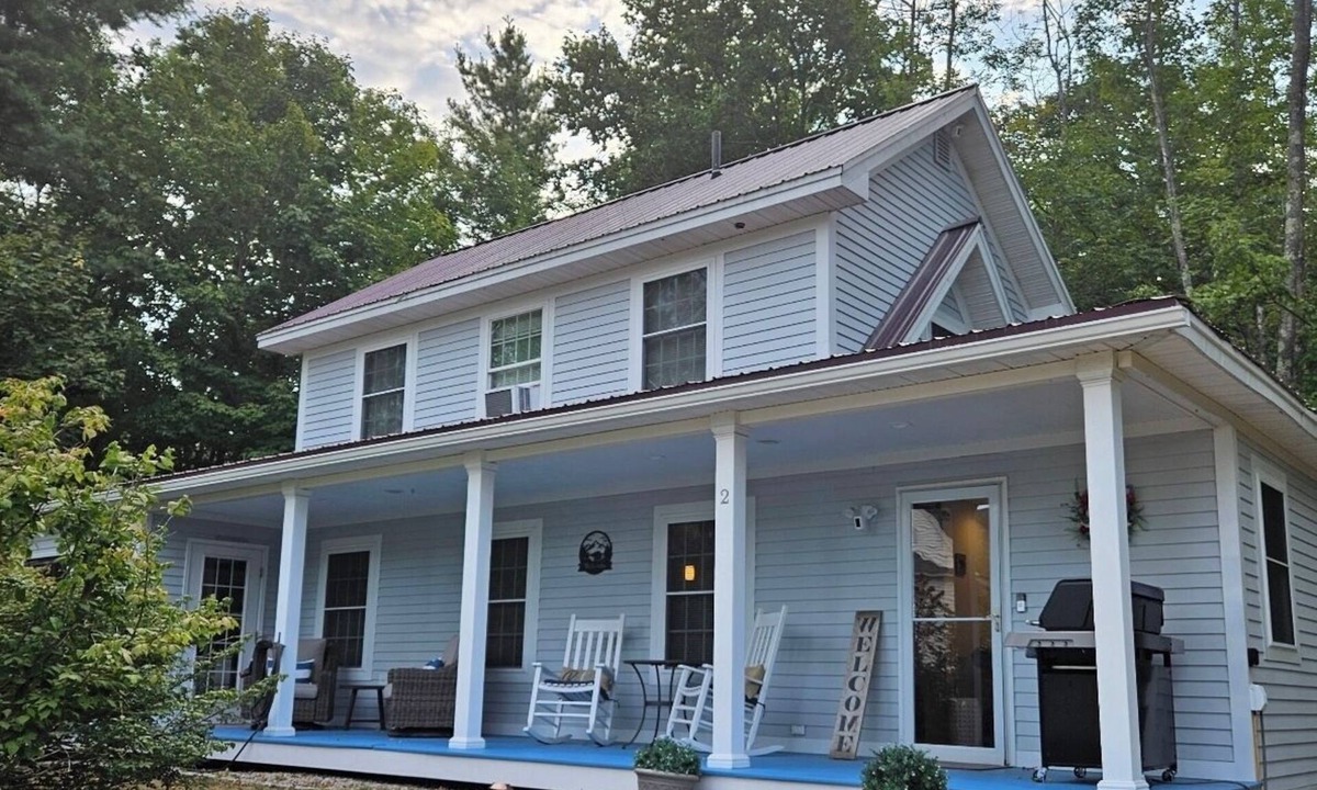 Intervale House | Cozy North Conway Home, perfect location with fireplace and hot tub!