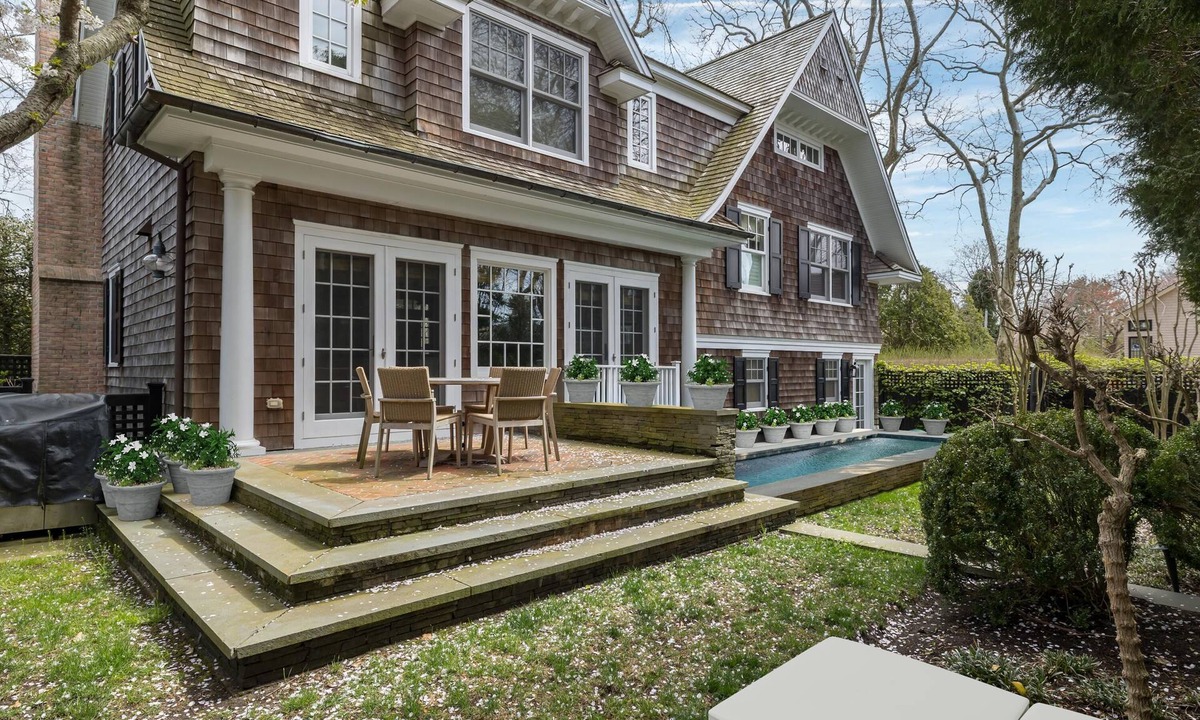 Village of East Hampton House | East Hampton Village Beach House with Pool