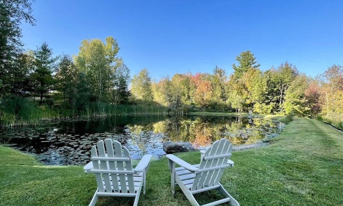 Morrisville House | Enchanted View: Fire Pit | VIEWS! | Pond