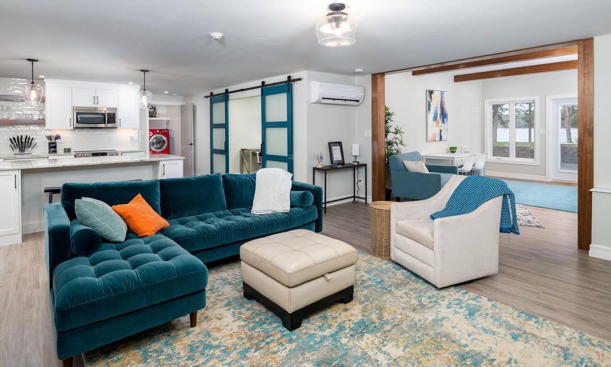 Halifax County Apartment | Lakefront King bed w/lux hot tub.