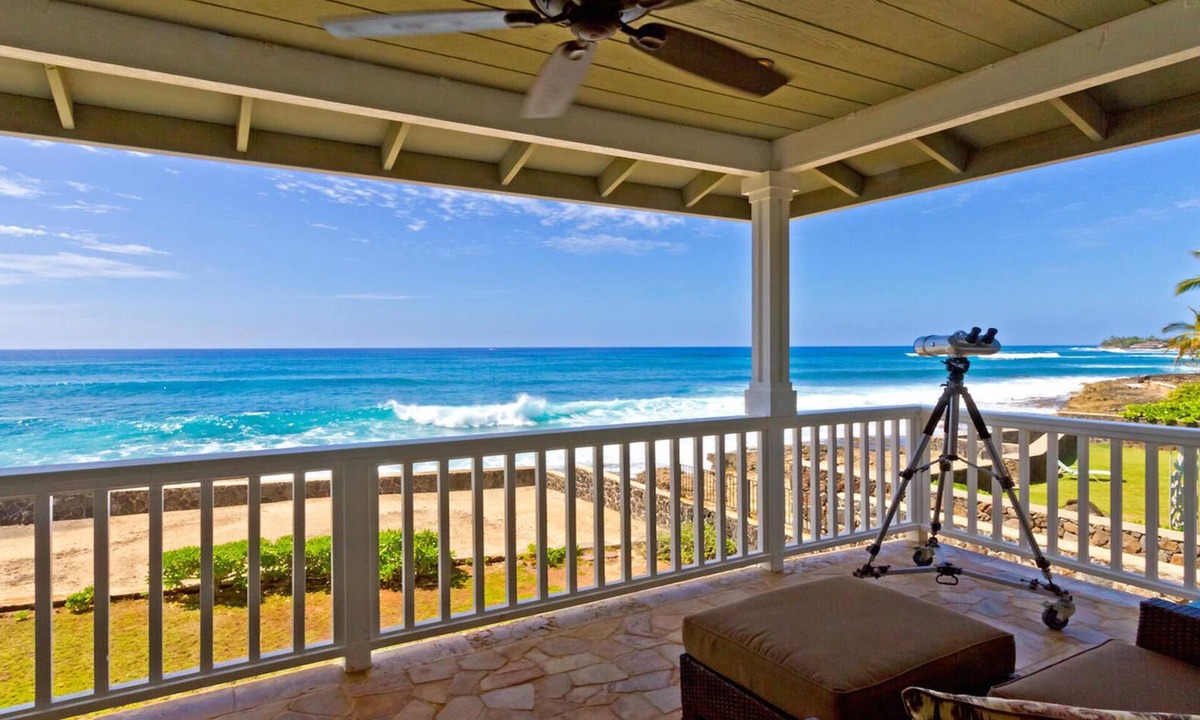 Makaha House | Ocean Front Paradise in Paradise