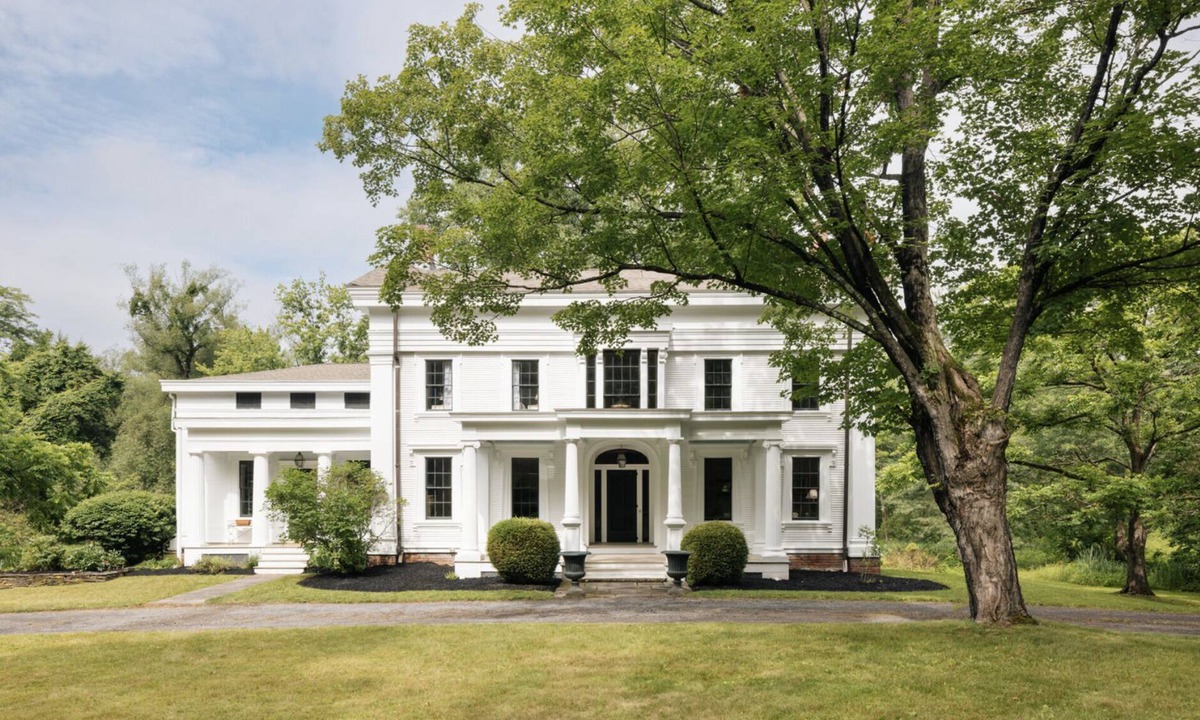Hudson House | Private historic Hudson home on 20 acres with pool