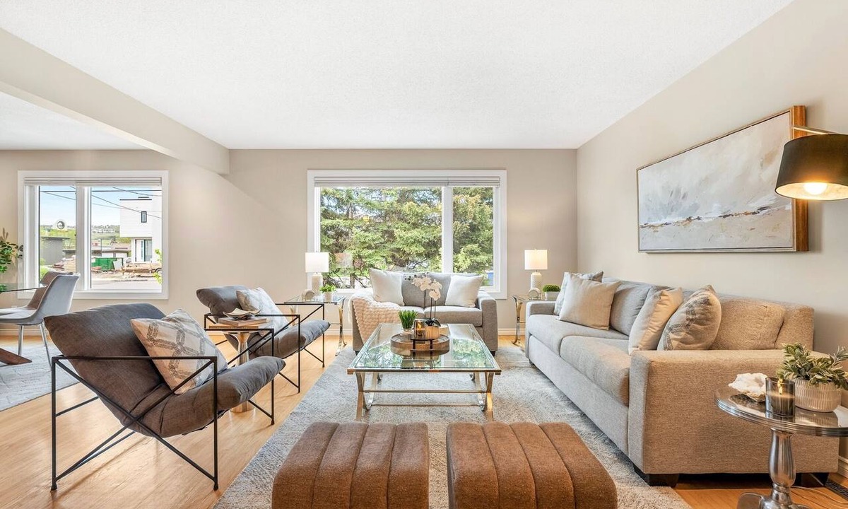 Northwest Calgary House | Riverfront Oasis on Calgary’s Best Street, AC, 5BR