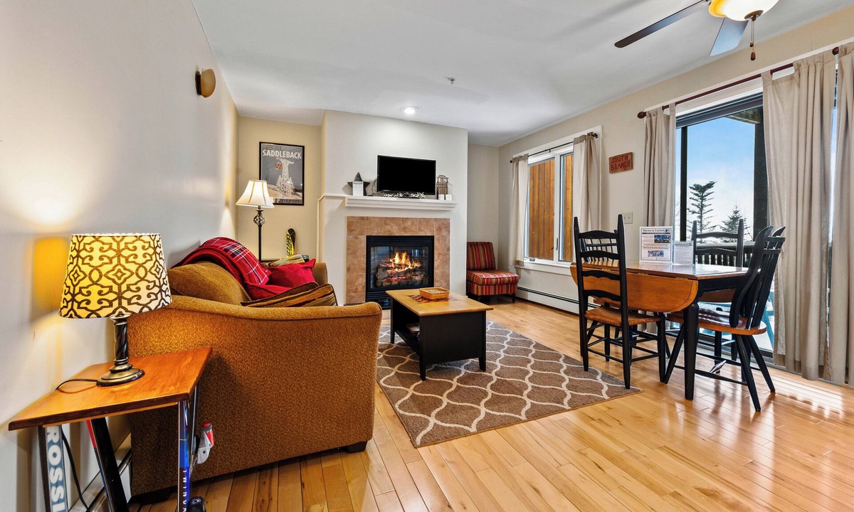 Rangeley Condo | Saddleback - South Branch Condo 9-1 - ground floor unit
