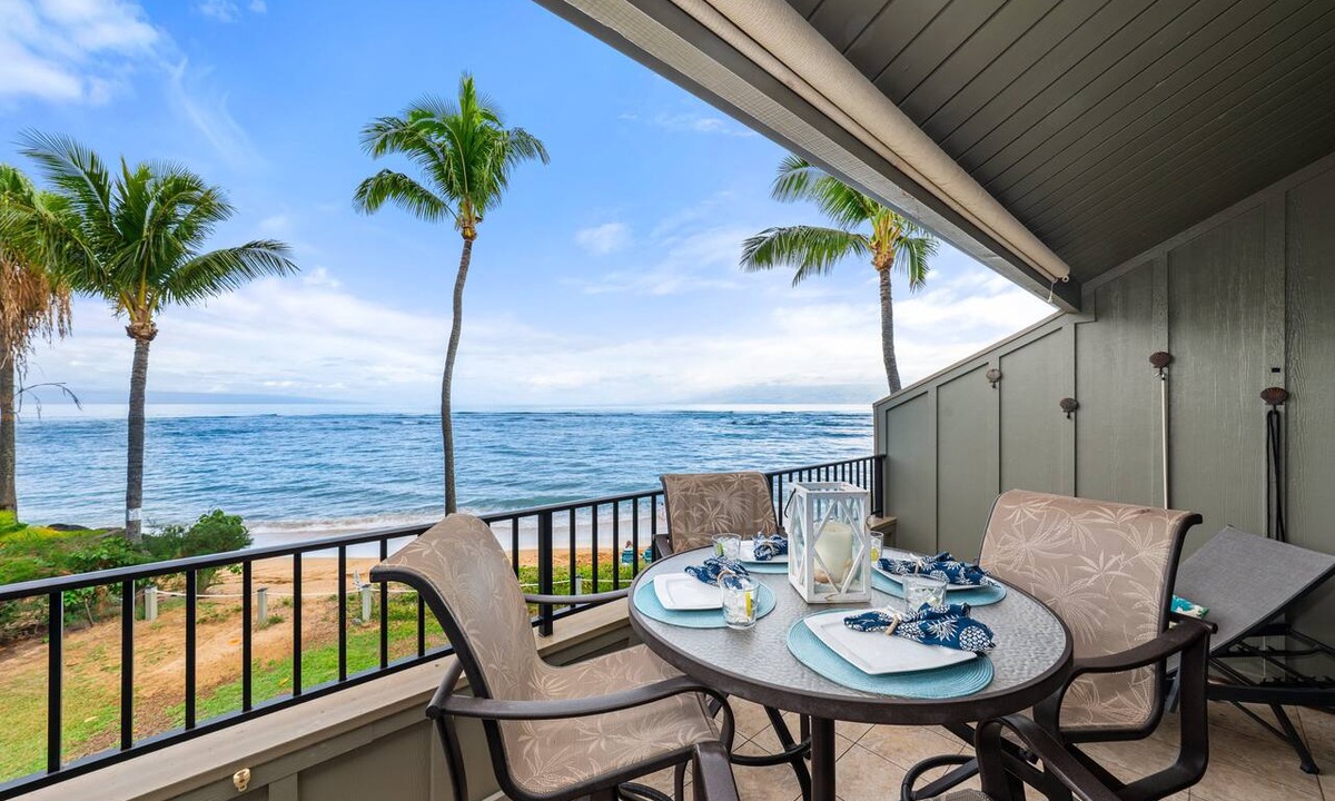Kahana Condo | Spacious Oceanfront Condo in West Maui - Kahana Village 4