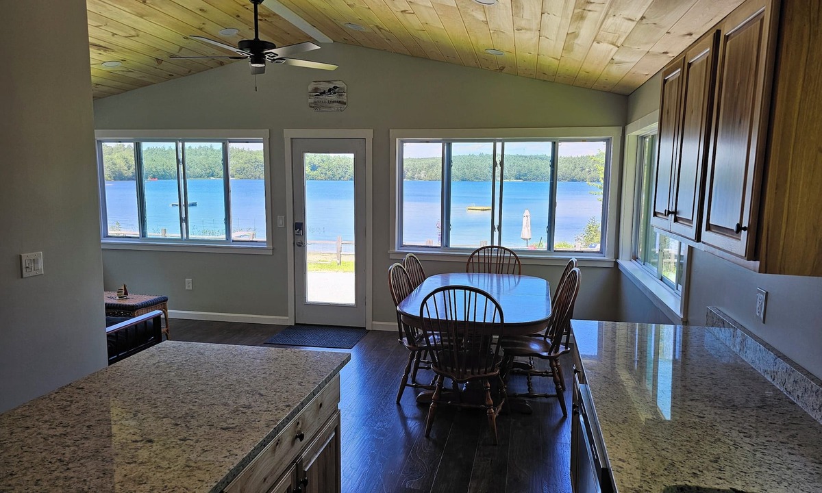 Gilmanton Cottage | Three Loons Cottage at Loon Pond - with private beach and kayaks