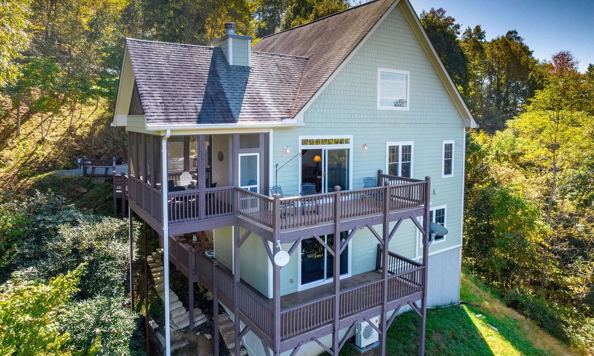 Bryson City Cabin | What A View-Mountain Views - Hot Tub - Gas Fireplace