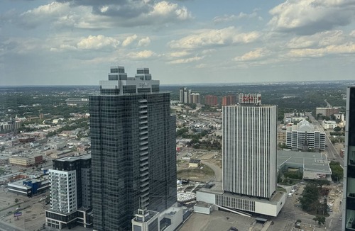 Downtown Edmonton Condo | 2 Bed/2 Bath executive condo, secure building in Ice District includes parking.