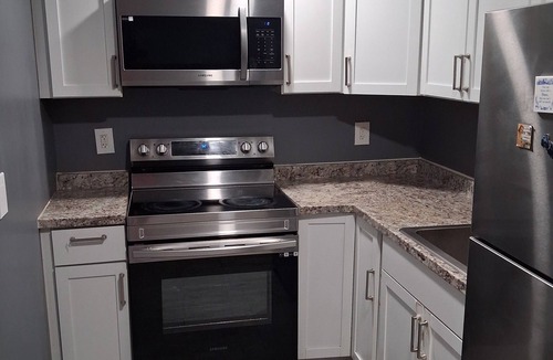 Attleboro House | 2-bedroom house in peaceful Attleboro with air conditioning. World cup essential