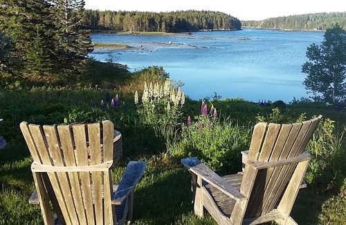 Stonington Cottage | 2 BR Shorefront Shingled Classic Pristine Long Water Views