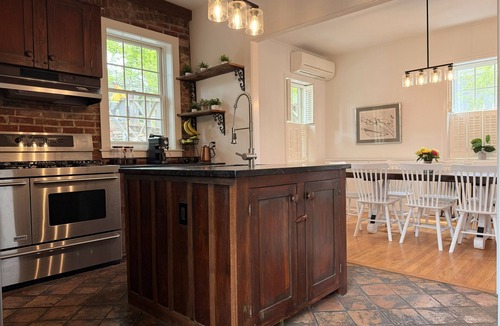 Philipstown House | 3-bedroom Cold Spring house with yard, patio, EV charger, AC, hot tub, fire pit