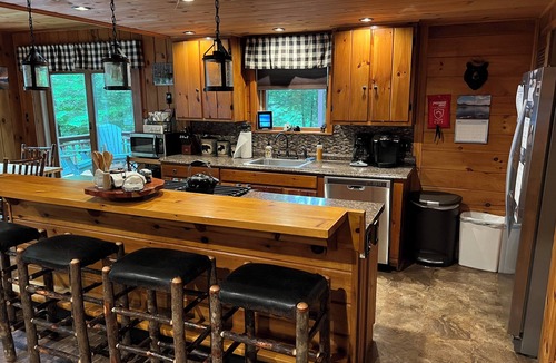 Town of Webb House | 4 bed/4 bath camp with Fourth Lake access!