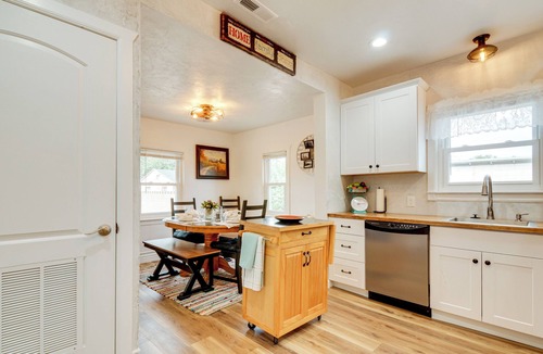 Richfield Cottage | ATV & UTV Parking: Spacious Home in Richfield!