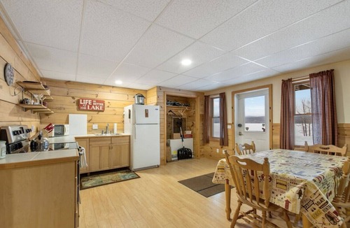 Pittsburg House | Awesome - Snowmobile Ice Fishing