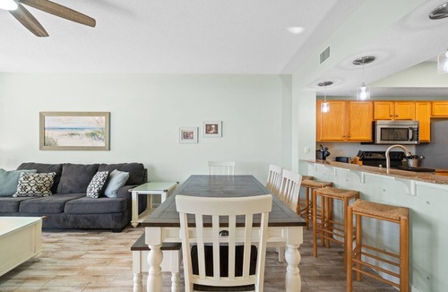 Fort Walton Beach Condo | Beach Front, “Seas the Day” 104, Free Activities Included!