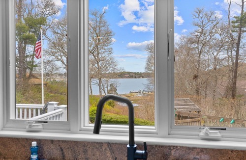 Buzzards Bay House | Beachfront Escape: Private Beach, Kayaks & Fire Pit