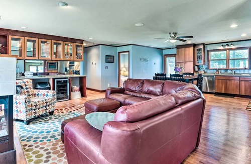 Bowleys Quarters House | Beautiful Middle River Retreat w/ Boat Dock!