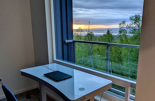 Chugiak Villa | Beautiful Modern Loft | Denali Views, Pool Table, Roof Deck, Firepit