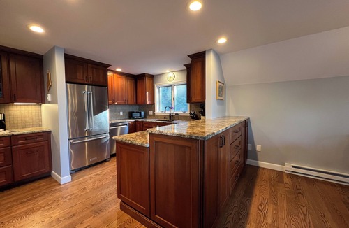 Sebascodegan Island House | Beautiful waterfront home, multiple decks, expansive views, private dock, large yard, and more!