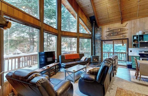 Alyeska Ski Chalet | Black Diamond Chalet | Early A-Frame | Sauna