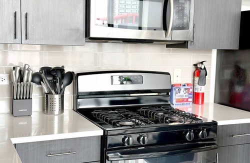 Near South Side Apartment | Bright 2BR Oasis Retreat near McCormick Place & Museum Campus