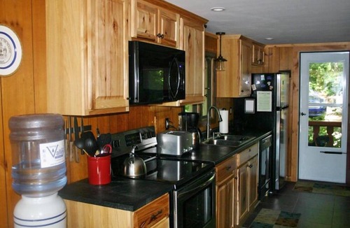 Raymond Ski Chalet | Bright waterfront home with beautiful views of Little Sebago Lake!