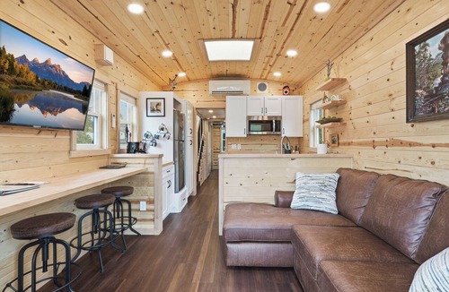 Chama Apartment | Chama Crossing - Tiny Train Next to Railroad