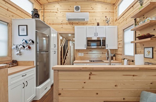 Chama Apartment | Chama Crossing - Tiny Train Next to Railroad