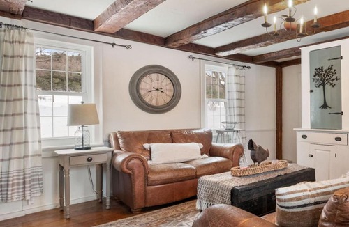 Gilmanton House | Charming Farm Loft, Mini Cows & Mtn Views