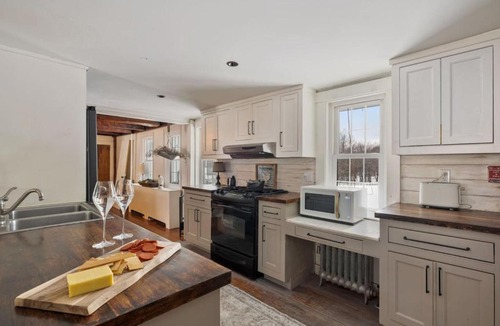 Gilmanton House | Charming Farm Loft, Mini Cows & Mtn Views