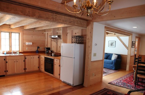 Shelburne Falls House | Charming New England House Surrounded By Trees, Field And Pond