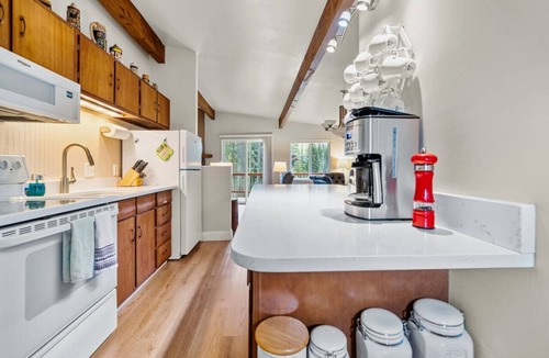 Vail Apartment | Cozy Secluded Riverfront Cabin Fireplace Parking