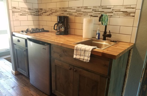 Medicine Hot Springs Apartment | Cozy studio in delightful North Fork surrounded by National Forest.