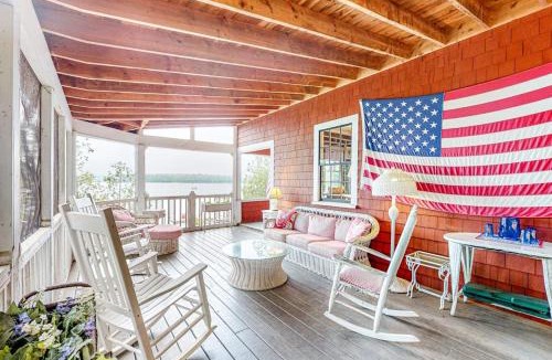 West Bath House | Cozy, Waterfront Cabin-Style Gem with Private Dock and Lovely Views