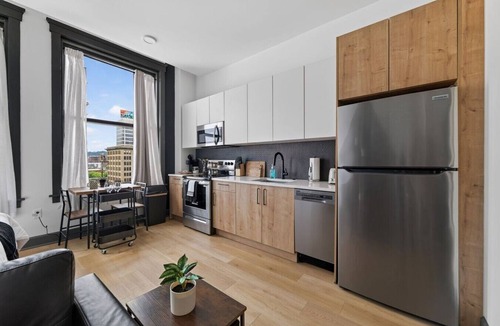 Central City Apartment | Downtown Bham. Studio. Rooftop. Parking