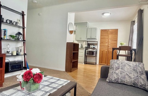 Russian Jack Park House | Entire single floor unit with yard access in a quiet, convenient neighborhood