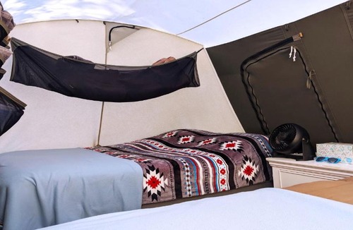 Moab South Valley Other | FunStays Glamping Setup Tent in RV Park #4 OK-T4