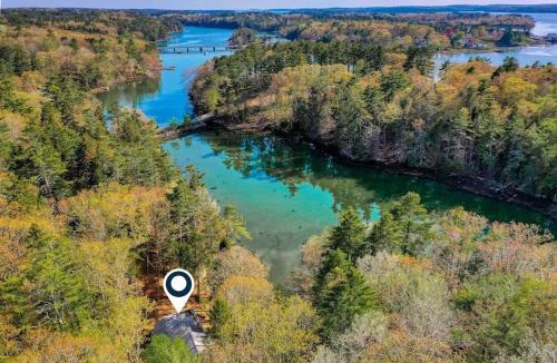 Boothbay House | Geodesic Dome w/Riverfront Deck, Lovely Views, & High-Speed WiFi - Dogs Welcome