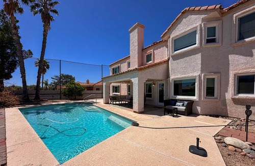 Canada Hills Golf Course House | Golf-course-front home with private pool, spa, terrace & mountain view