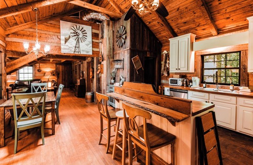 Smoky Mountains Cabin | Handcrafted Creekside Cabin and Playhouse