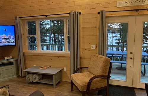 Orland House | Impressive Cottage with Fire Pit and Lake Access in Orland, Maine
