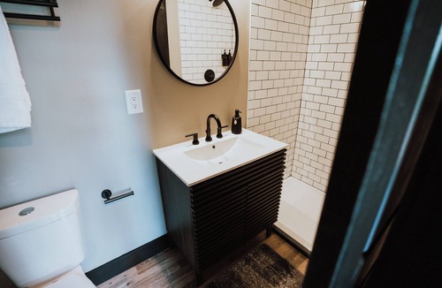 Coosa Resort | Lake Front Modern A-Frame Cabin: Hot Tub, TV, & Lake Views