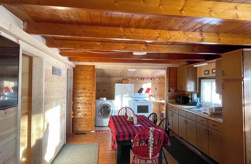 Saint Agatha House | Lakefront Home on ATV Access Road and Snowmobile Trail Access!
