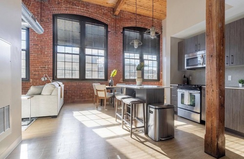 Prospect Hill Apartment | Landing | Chic 2BD, Courtyard, Game Room