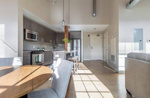 Prospect Hill Apartment | Landing | Chic 2BD, Courtyard, Game Room