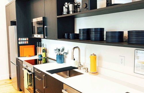 Central City Apartment | Loft 307 The William Vinyl Downtown Vibes