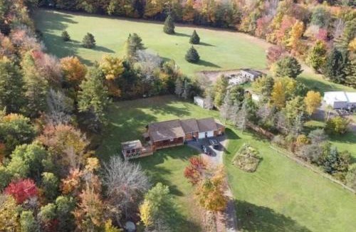 Maplecrest House | Log Home w Mountain Views Near Windham & Hunter Ski Resorts